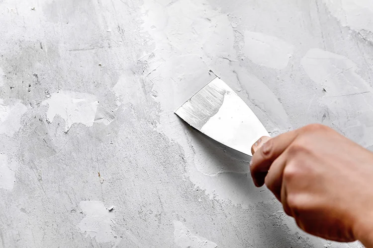 Fill Any Cracks and Holes Before Painting Concrete Floors